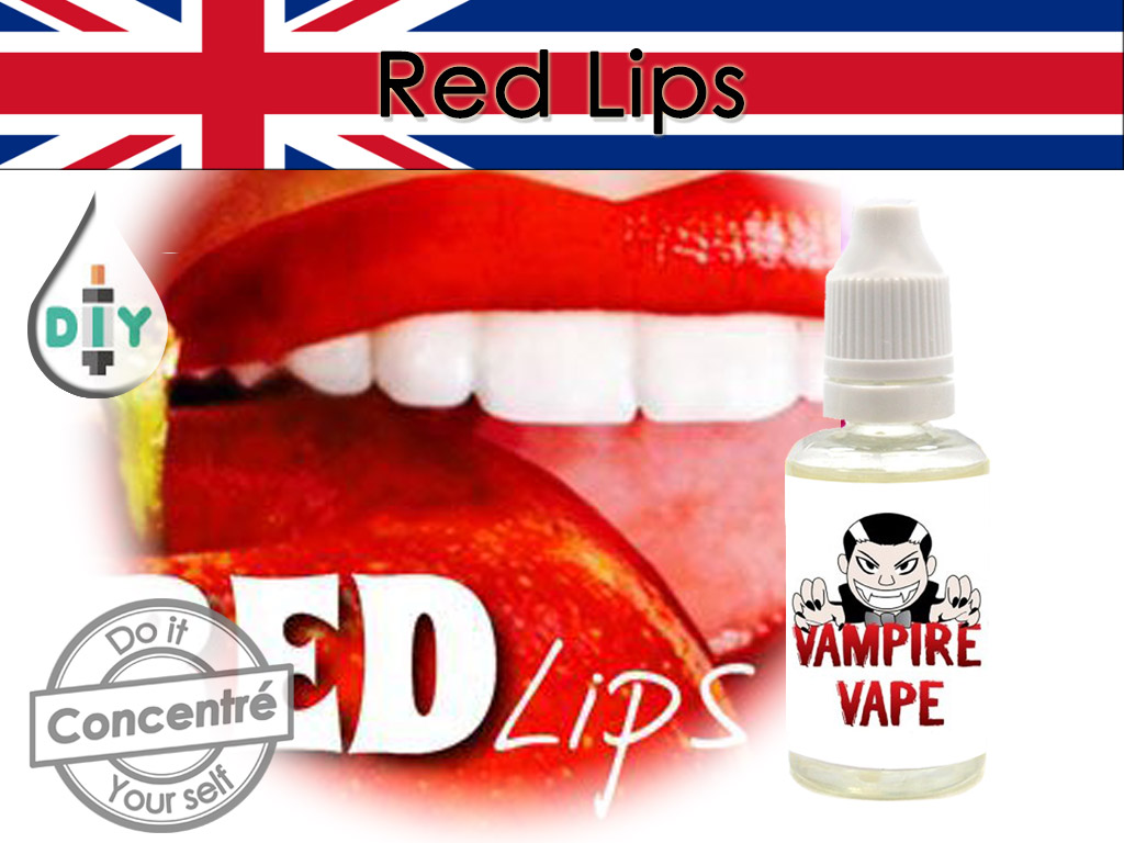 concentré red lips - vampire vape