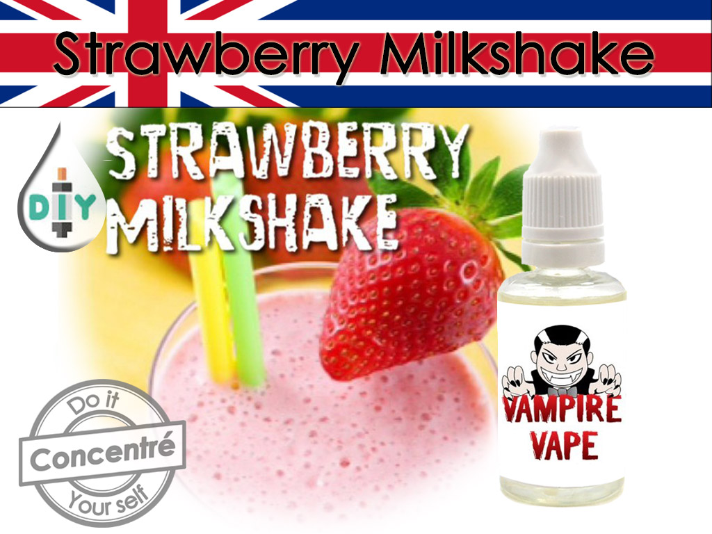 strawberry milkshake - vampire vape