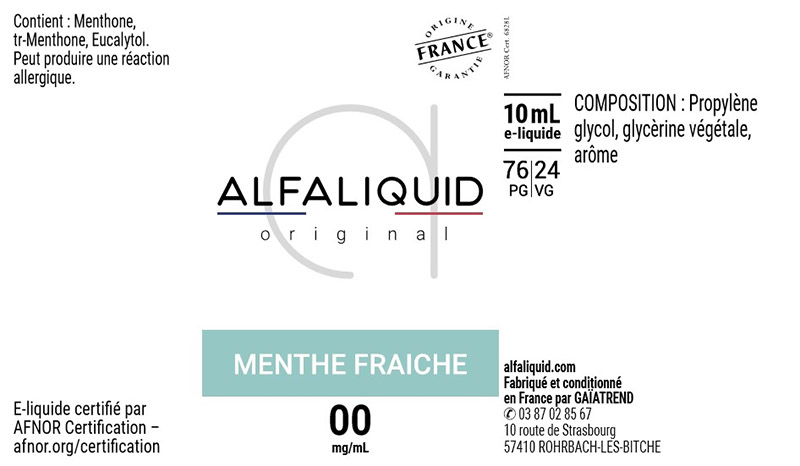  étiquette eliquide alfaliquid
