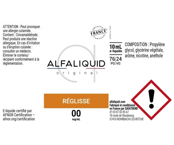 étiquette eliquide alfaliquid