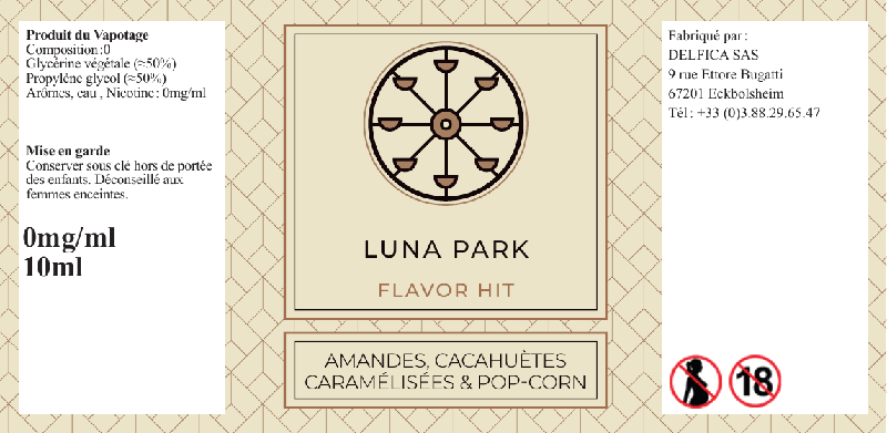 etiquette eliquide luna park flavor hit