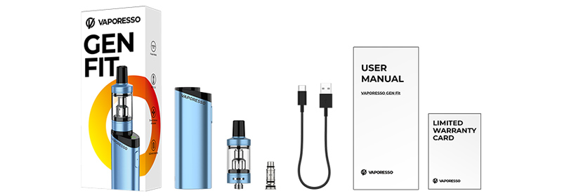 Contenu du kit gen fit vaporesso