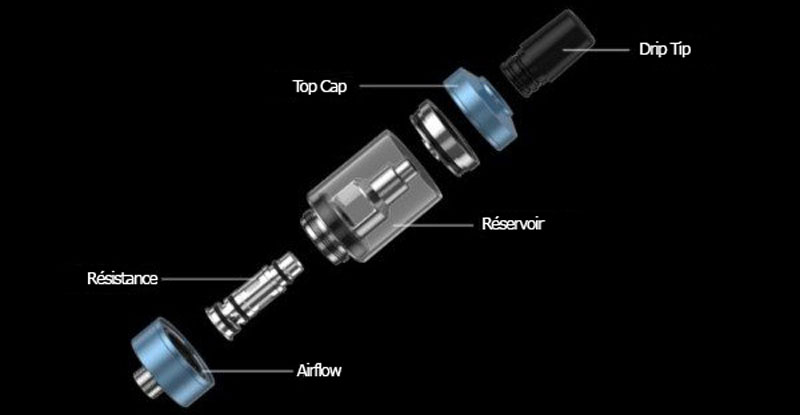 clearomiseur itank m éclaté