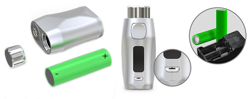 Chargement de l'iStick Pico X