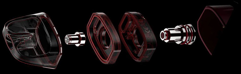 cartouche Luxe XR Max vue éclatée