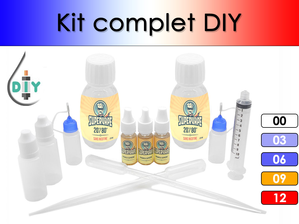 Kit complet Do It Yourself 23,40 EUR Livraison Gratuite Vapoteu